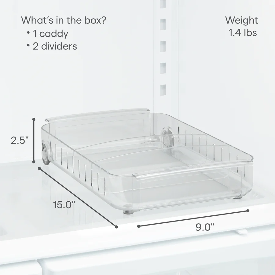 RollOut® Fridge Caddy, 9” - Image 4