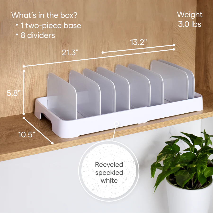 StoraLid® Expandable Container Lid Organizer, 40 Lid - Image 5