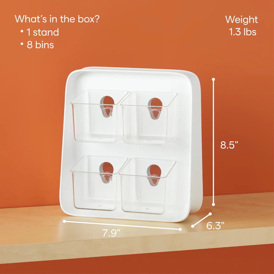 SipStation™ 80 Tea Bag Organizer Caddy - Image 4