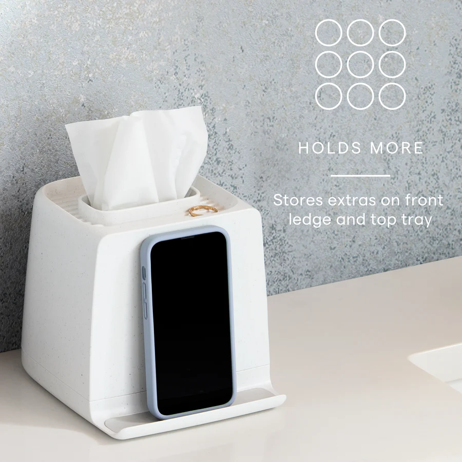 The Ledge™ Tissue Holder, Cube - Image 3