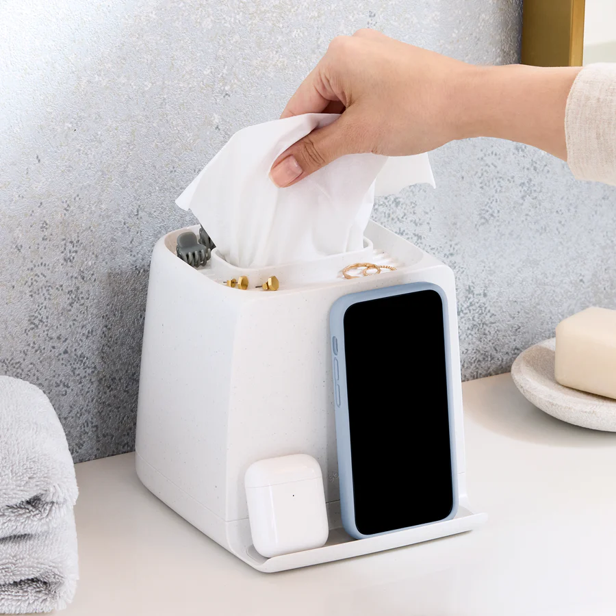 The Ledge™ Tissue Holder, Cube - Image 6