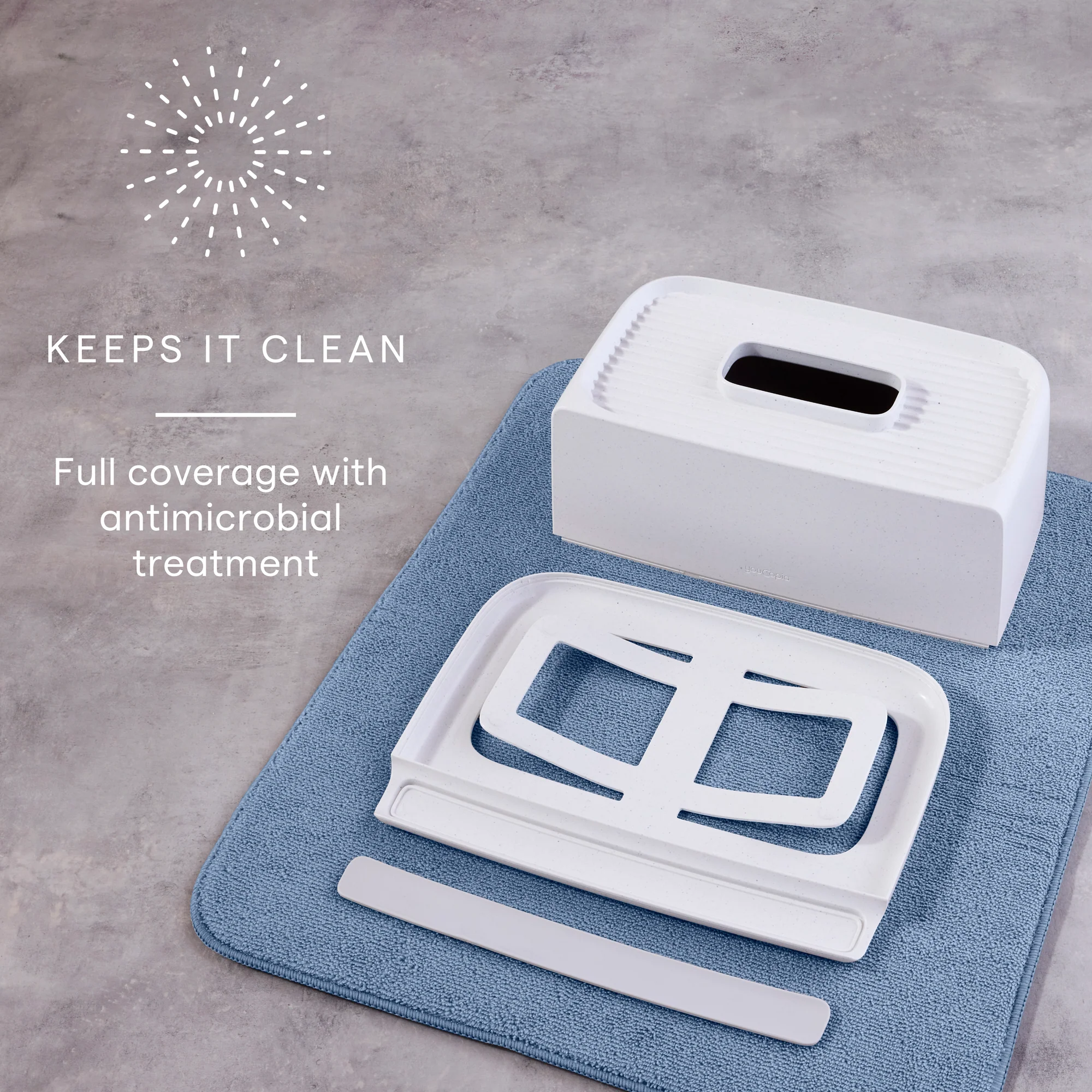 The Ledge™ Tissue Holder, Rectangular - Image 4