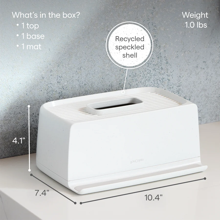 The Ledge™ Tissue Holder, Rectangular - Image 5