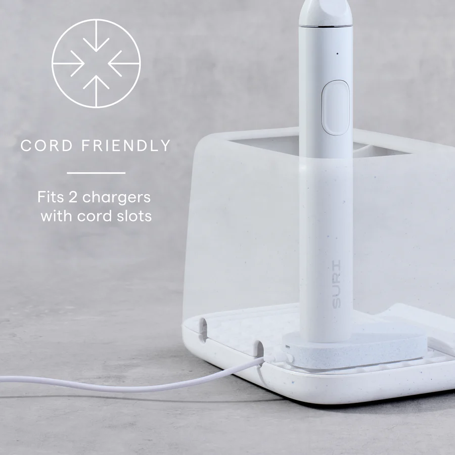 The Ledge™ Toothbrush Holder, 2 Slot - Image 3