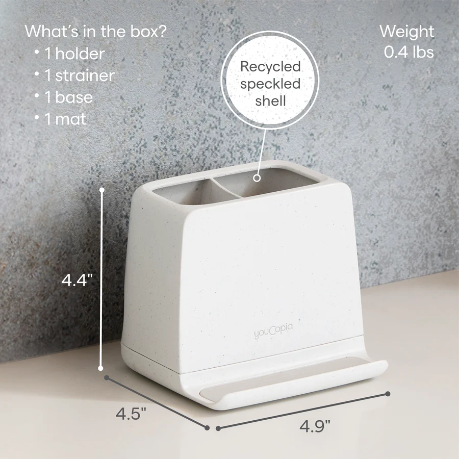 The Ledge™ Toothbrush Holder, 2 Slot - Image 6